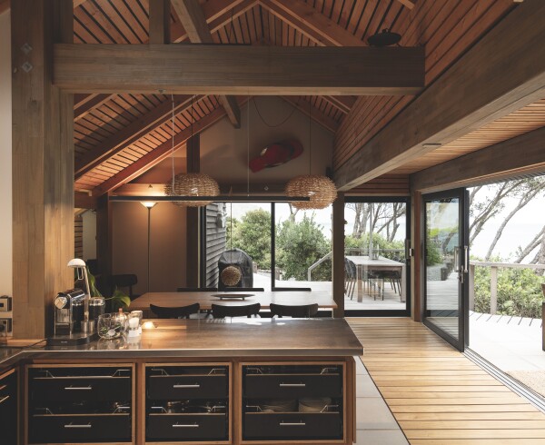 Mahia Retreat - A beautiful coastal home. A Triumph in Timber Architecture